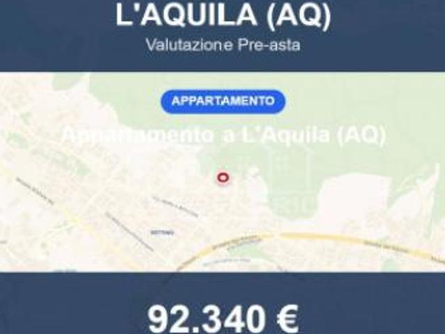 Immobile in asta di 100 m, box auto in vendita a L'Aquila