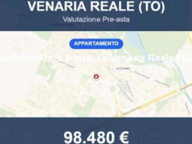 Immobile in asta di 100 m con più di 5 locali e box auto in vendita a Venaria Reale