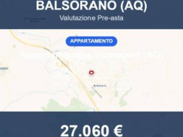 Immobile in asta di 100 m in vendita a Balsorano