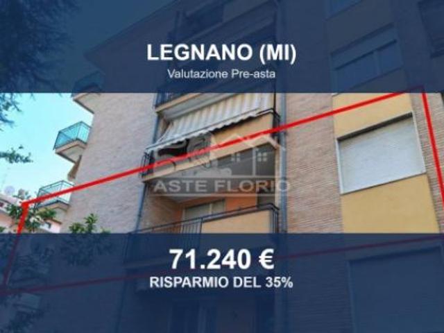 Immobile in asta di 101 m, box auto in vendita a Legnano