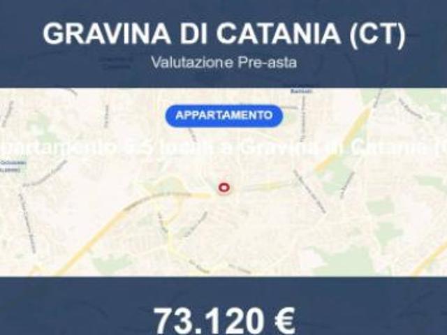 Immobile in asta di 101 m in vendita a Gravina di Catania