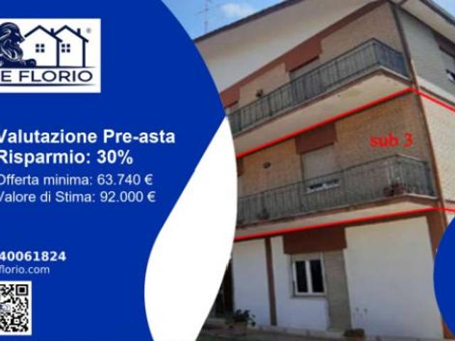 Immobile in asta di 102 m, box auto in vendita a Capranica