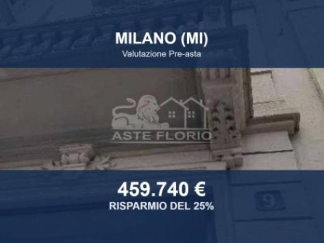 Immobile in asta di 102 m con più di 5 locali in vendita a Milano