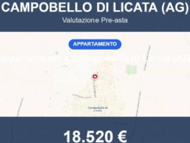 Immobile in asta di 102 m in vendita a Campobello di Licata