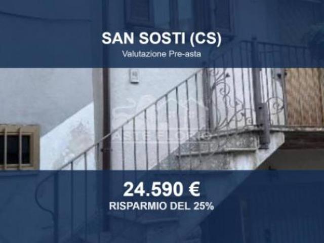 Immobile in asta di 104 m, box auto in vendita a San Sosti