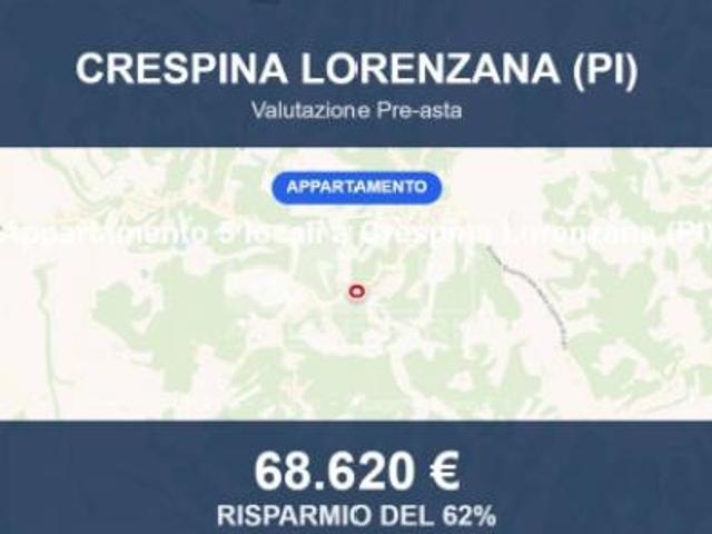 Immobile in asta di 104 m in vendita a Crespina e Lorenzana
