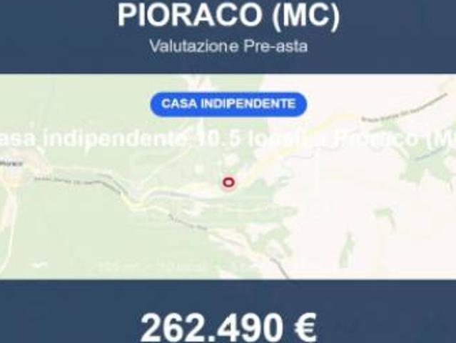 Immobile in asta di 105 m, box auto in vendita a Pioraco