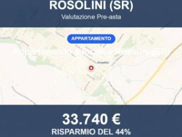Immobile in asta di 105 m, box auto in vendita a Rosolini