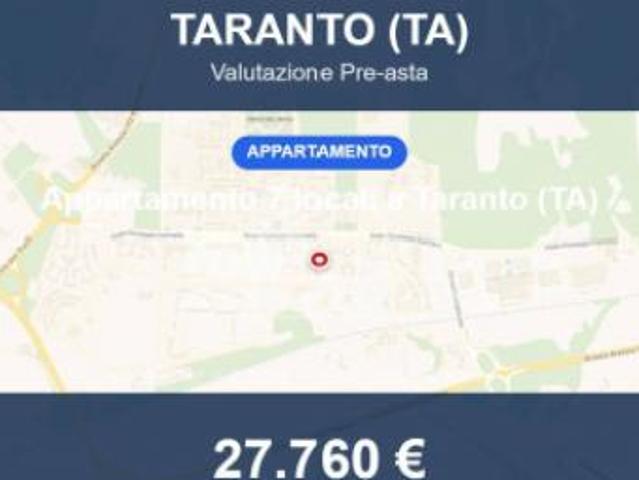 Immobile in asta di 105 m con più di 5 locali in vendita a Taranto
