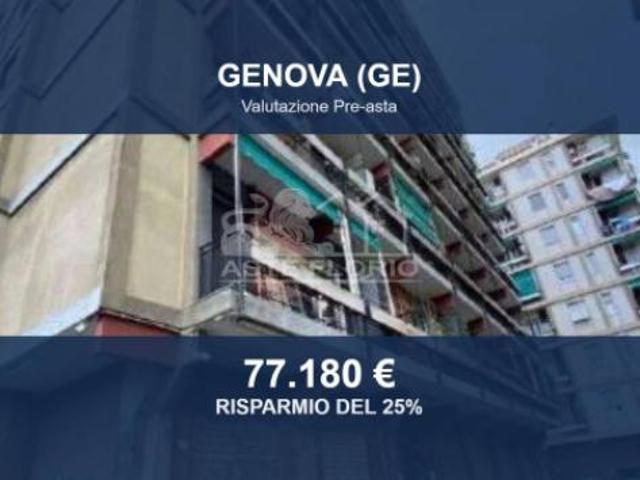 Immobile in asta di 109 m con più di 5 locali in vendita a Genova