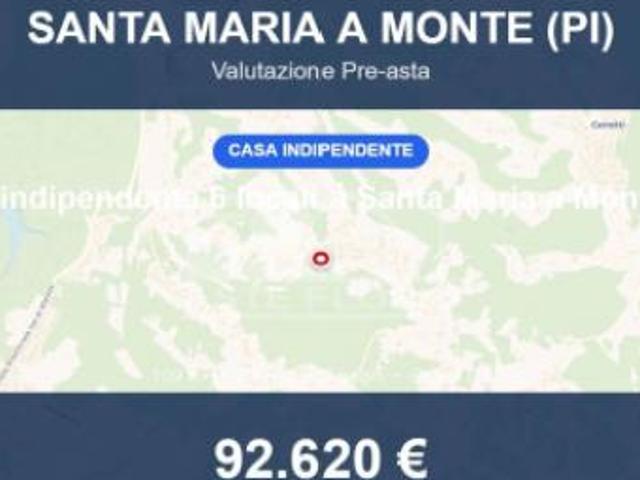 Immobile in asta di 109 m con più di 5 locali in vendita a Santa Maria a Monte