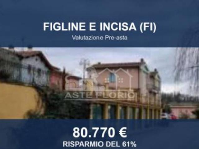 Immobile in asta di 113 m, box auto in vendita a Figline e Incisa Valdarno