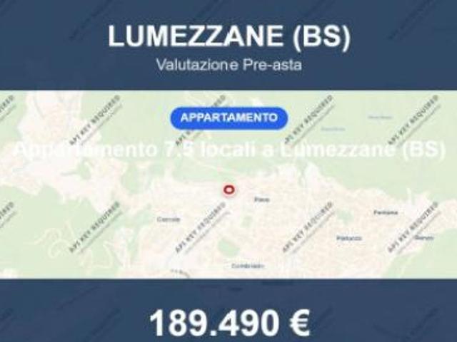 Immobile in asta di 113 m, box auto in vendita a Lumezzane