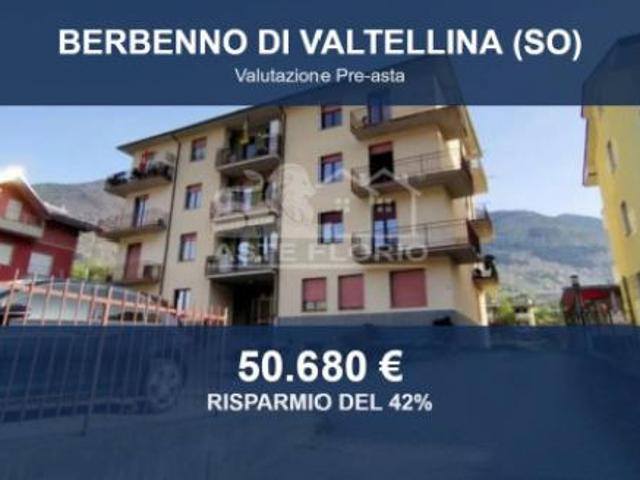 Immobile in asta di 113 m con più di 5 locali e box auto in vendita a Berbenno di Valtellina