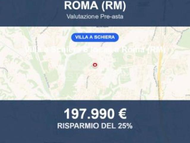 Immobile in asta di 113 m con più di 5 locali e box auto in vendita a Roma