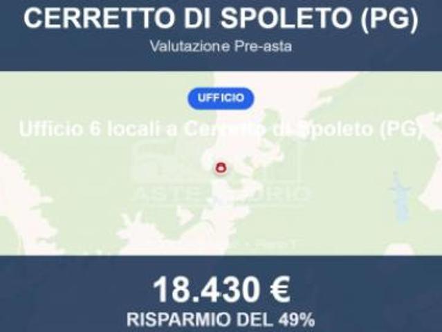 Immobile in asta di 113 m con più di 5 locali in vendita a Cerreto di Spoleto