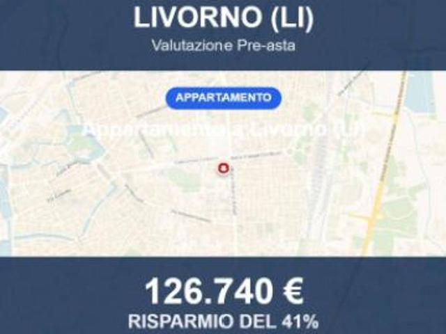 Immobile in asta di 113 m in vendita a Livorno