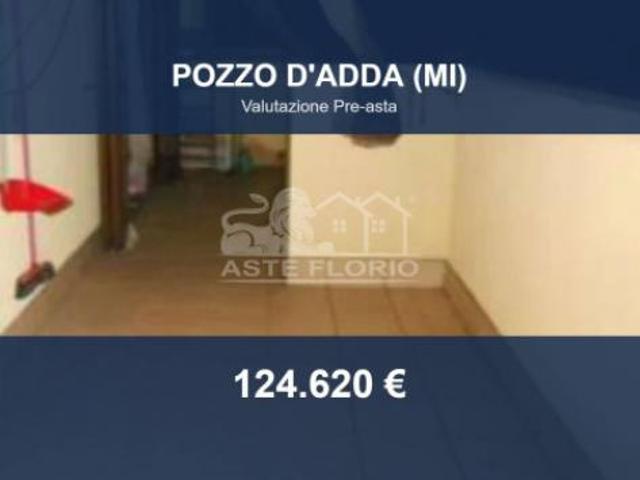 Immobile in asta di 110 m, box auto in vendita a Pozzo d'Adda