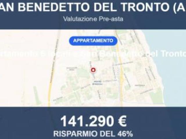 Immobile in asta di 110 m con più di 5 locali in vendita a San Benedetto del Tronto