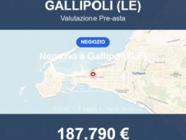 Immobile in asta di 110 m in vendita a Gallipoli
