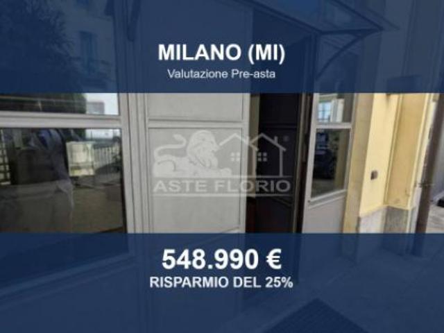 Immobile in asta di 111 m, box auto in vendita a Milano