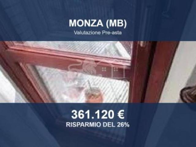 Immobile in asta di 112 m, box auto in vendita a Monza