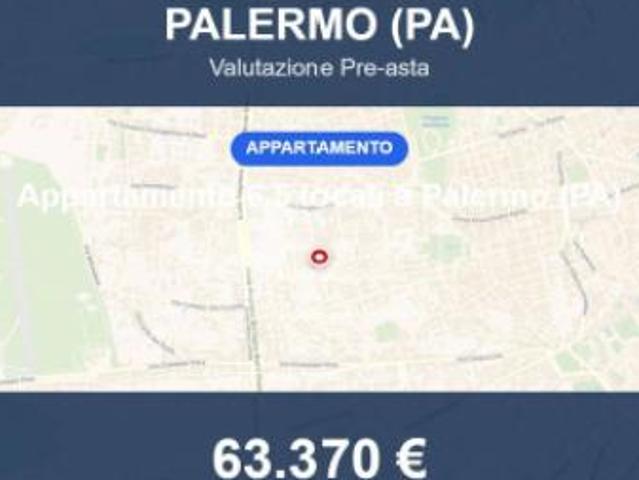 Immobile in asta di 112 m in vendita a Palermo
