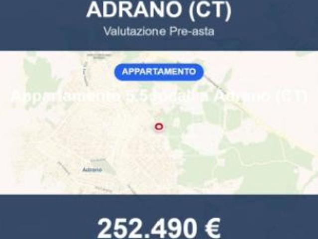 Immobile in asta di 117 m, box auto doppio in vendita a Adrano