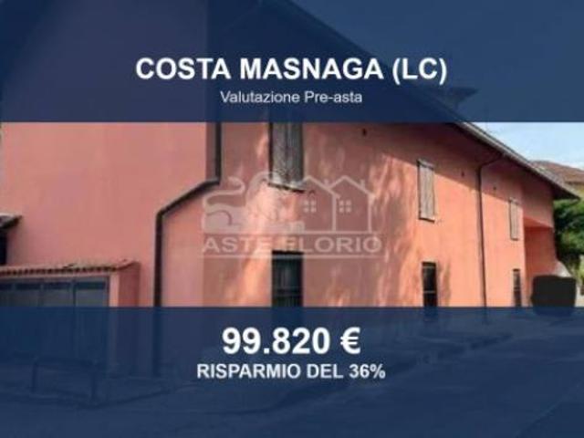 Immobile in asta di 117 m con più di 5 locali e box auto in vendita a Costa Masnaga