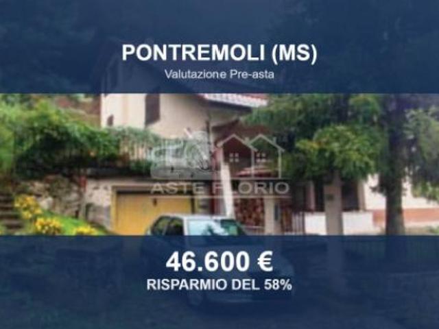Immobile in asta di 117 m con più di 5 locali e box auto in vendita a Pontremoli
