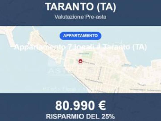 Immobile in asta di 117 m in vendita a Taranto