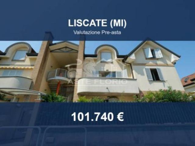 Immobile in asta di 115 m, box auto doppio in vendita a Liscate