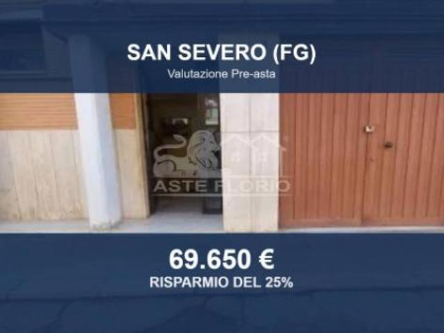 Immobile in asta di 115 m, box auto in vendita a San Severo