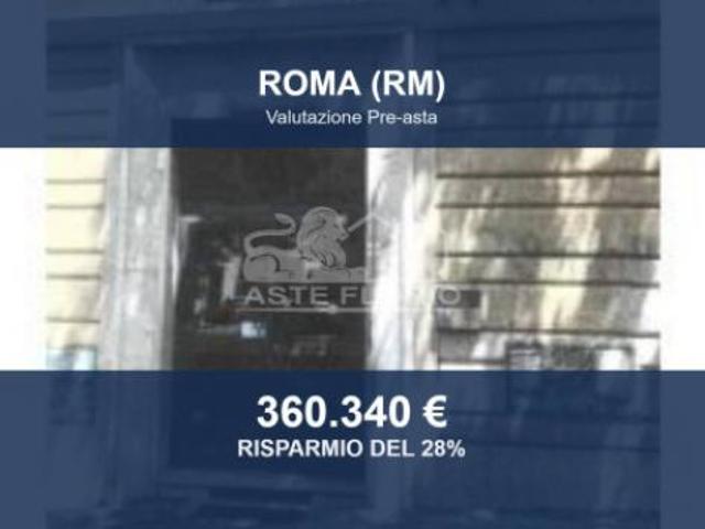 Immobile in asta di 115 m con più di 5 locali in vendita a Roma