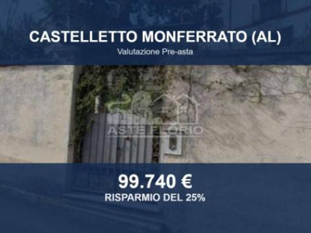Immobile in asta di 1164 m con più di 5 locali in vendita a Castelletto Monferrato