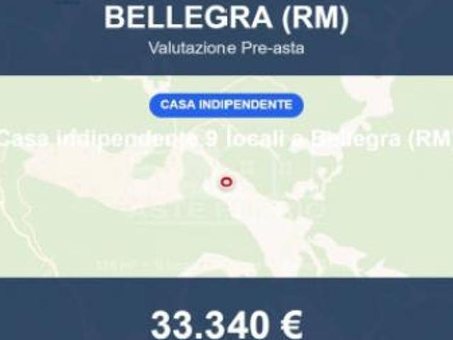 Immobile in asta di 116 m con più di 5 locali in vendita a Bellegra
