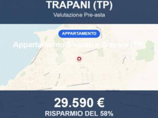 Immobile in asta di 118 m in vendita a Trapani