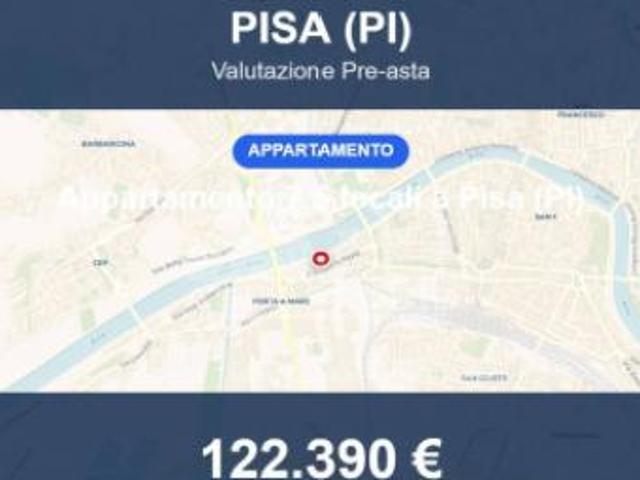 Immobile in asta di 119 m con più di 5 locali e box auto in vendita a Pisa