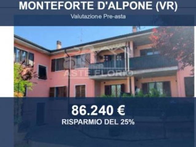 Immobile in asta di 123 m, box auto in vendita a Monteforte d'Alpone