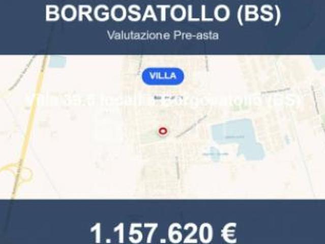 Immobile in asta di 120 m con più di 5 locali e box auto doppio in vendita a Borgosatollo