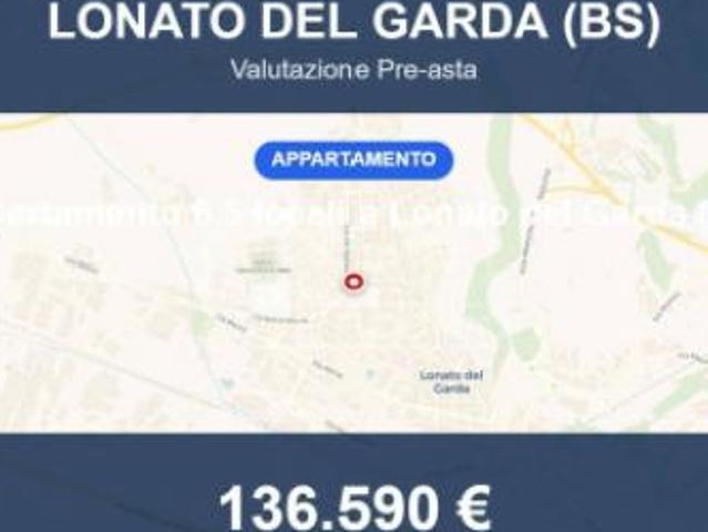 Immobile in asta di 120 m con più di 5 locali e box auto in vendita a Lonato del Garda