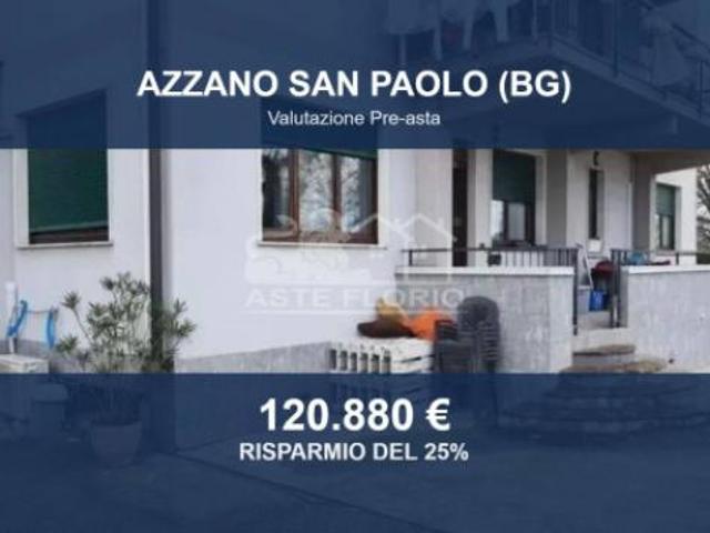 Immobile in asta di 120 m in vendita a Azzano San Paolo