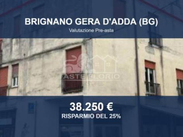 Immobile in asta di 120 m in vendita a Brignano Gera d'Adda