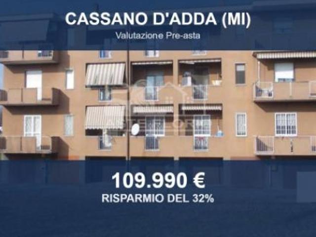 Immobile in asta di 122 m, box auto doppio in vendita a Cassano d'Adda