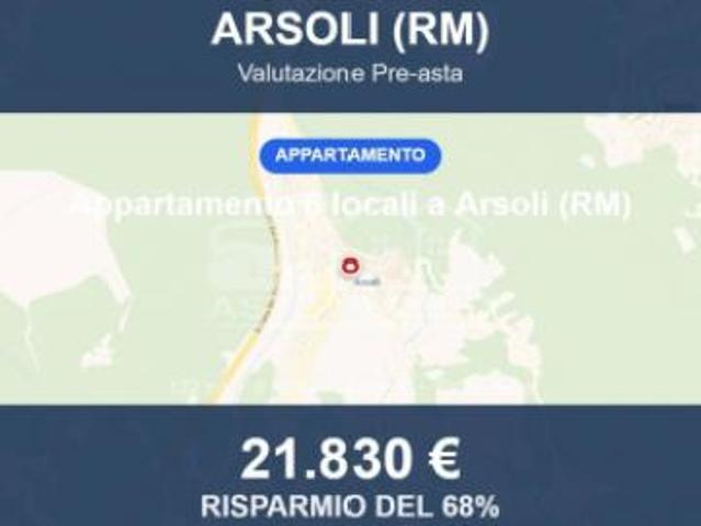 Immobile in asta di 122 m con più di 5 locali in vendita a Arsoli