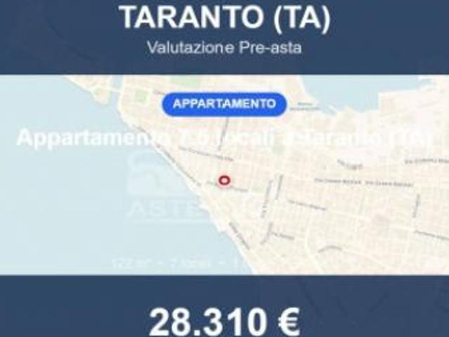 Immobile in asta di 122 m in vendita a Taranto
