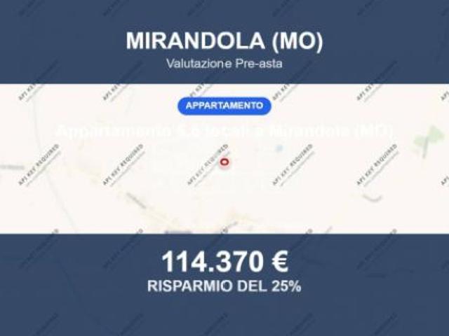 Immobile in asta di 122 m in vendita a Mirandola