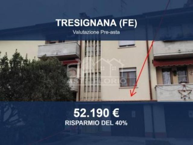 Immobile in asta di 127 m, box auto in vendita a Tresignana