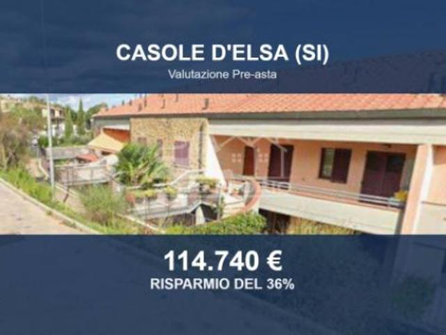 Immobile in asta di 127 m, box auto in vendita a Casole d'Elsa