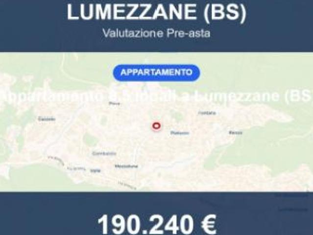 Immobile in asta di 127 m con più di 5 locali e box auto in vendita a Lumezzane